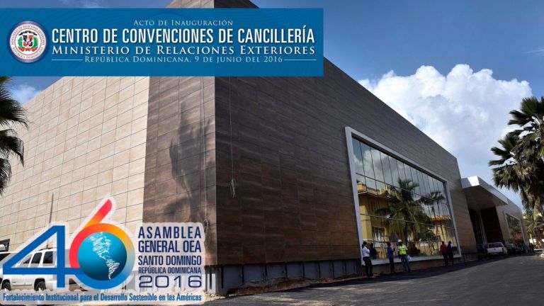 Centro de Convenciones de la Cancillería.
