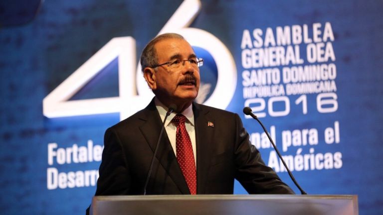 Presidente Danilo Medina.