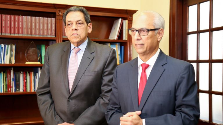Flavio Dario Espinal y César Pina Toribio