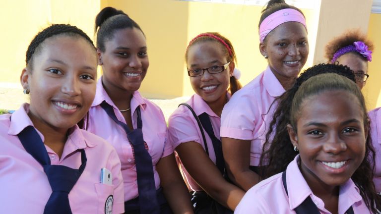 Estudiantes de la escuela