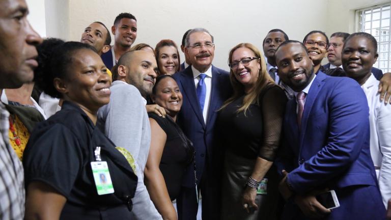 Danilo en nuevo Centro de Rehabilitación Psicosocial. 