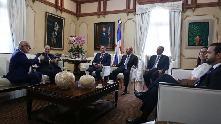 recibió a la nueva directiva del Consejo Nacional de la Empresa Privada (CONEP)