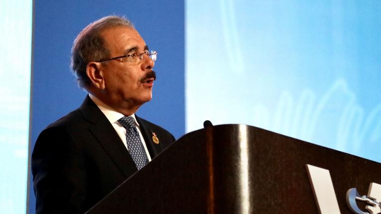 Danilo Medina en V Cumbre de la Celac