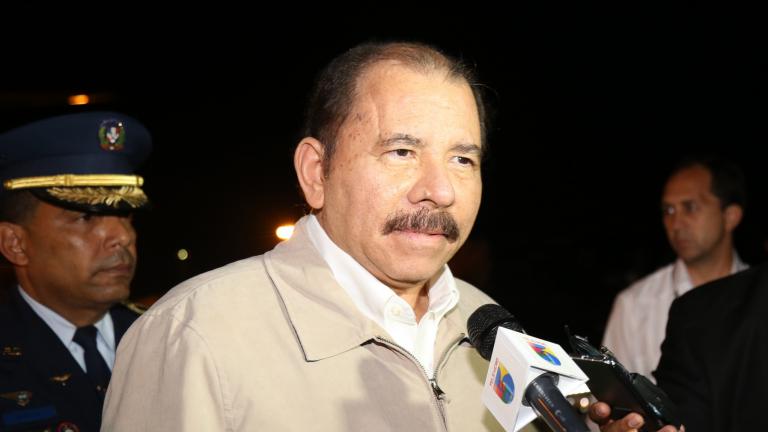 Daniel Ortega, presidente de Nicaragua