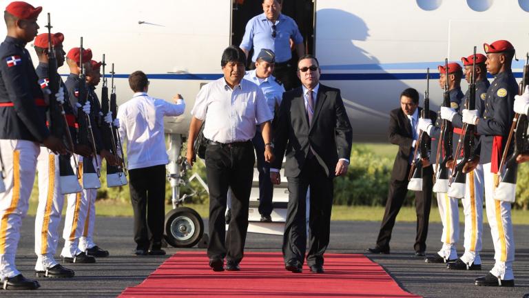 presidente del Estado Plurinacional de Bolivia, Evo Morales