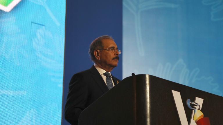 Danilo Medina en V Cumbre de la Celac