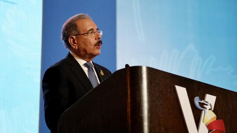 Danilo Medina en V Cumbre de la Celac
