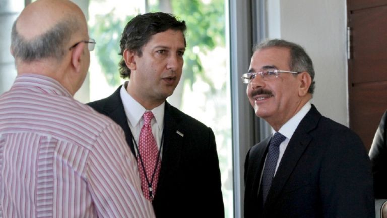 Danilo Medina y empresarios