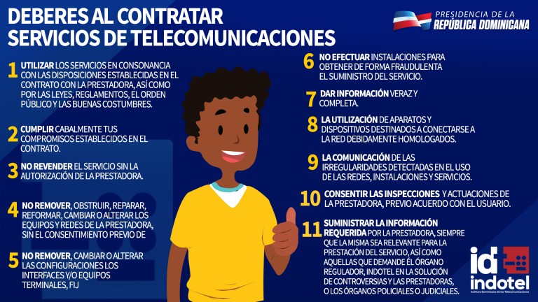 Derechos y deberes al contratar servicios de telecomunicaciones