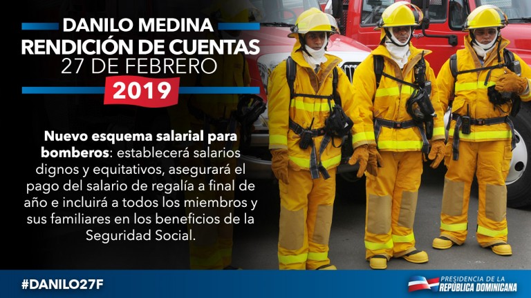 Nuevo esquema salarial para bomberos