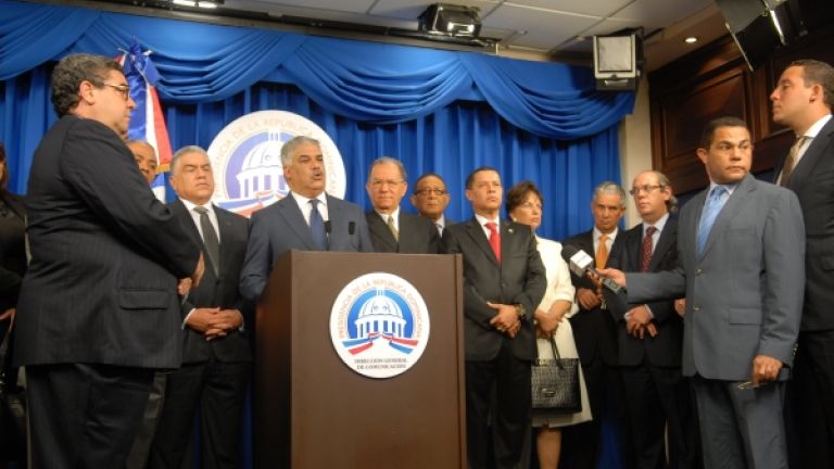 Rueda de prensa en Palacio Nacional